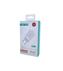 FONTE / CARREGADOR TURBO USB 18W - FAM - FCA-QT101
