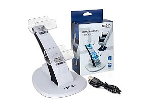 Carregador charging dock station para controle dualsense compatível playstation 5 ps5 oivo- iv-p5234