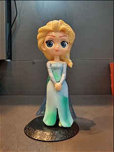 Estatua Elsa Princesa do gelo Castelo de gelo