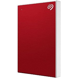 HD Externo Portátil Seagate One Touch 1TB USB 3.0 Vermelho STKB1000403