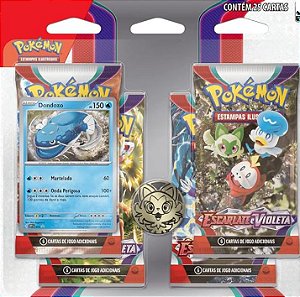 Blister Quadruplo Pokémon Dondozo Escarlate E Violeta 1