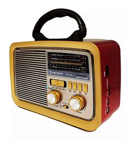 Rádio Vintage Retrô Antigo Bluetooth Usb Am Fm Usb 3188