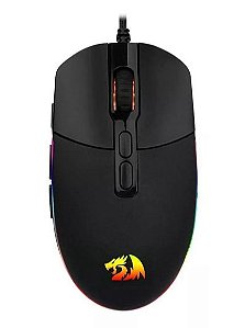 Mouse para jogo Redragon Invader M719-RGB preto