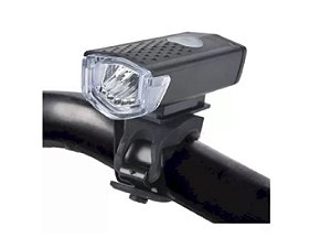Lanterna led Farol de Bicicleta Recarregável Usb 800mah Bmax - BM-8508