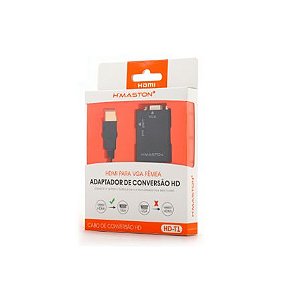 Adaptador Hdmi P/ Vga HD-T1 H'maston