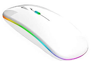 Mouse Wireless Recarregável Led Rgb 2.4 Ghz Sem Fio LEY-181 - LEHMOX