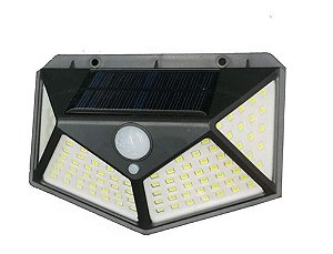 Luminária ( 100 LEDS) Luz Externa Solar Para Jardim Led Econômica Fácil Instalação cl-100