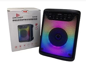 Caixinha De Som Bluetooth Grasep D 3142 - 10w