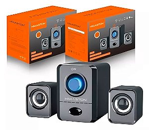 Caixa De Som Bluetooth Subwoofer Pc Notebook Usb P2 hmastonYs-06