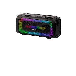 Caixa de Som Ecopower EP-2218 - USB/SD - Bluetooth - 20W - LED - 2x 4'' - Preto