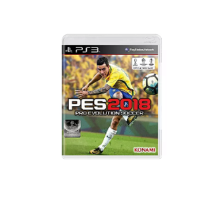 Jogo Seminovo Pro Evolution Soccer PES 2018 Ps3