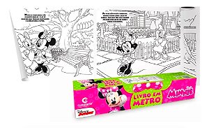 Livro De Colorir Em Metro Disney Minnie