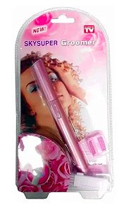 Caneta Depiladora De Sobrancelhas Skysuper Na Cor Rosa