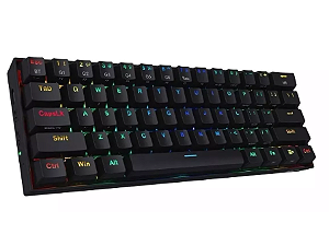 Teclado Gamer Bluetooth Redragon Draconic PRO K530 Rgb