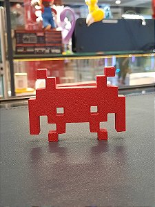 Alien Space Invaders 8bit 1 3D  6 cm