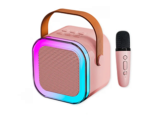 Mini Caixa de Som 10W Com Microfone Alterador de Voz Xtrad XDG-62