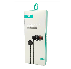 Fone de Ouvido com fio - FCA-E085 P2 - FAM