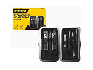 Bomder Kit Manicure Com 7 Peças BOM-3701