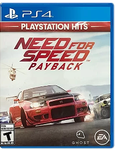 JOGO NEED FOR SPEED PAYBACK - PS4