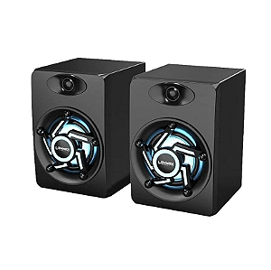 Caixa De Som Gt-s1 Lehmox Preto P/Pc 3w