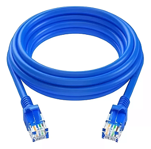 Cabo de Rede RJ45 CAT5E - 5 Metros - LE-303 - Lelong - It-Blue