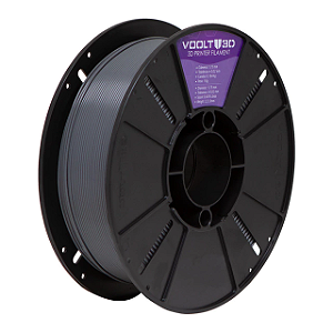 Filamento PETG HF Cinza Grafite High Fluidity Premium - 1Kg