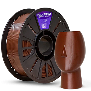 Filamento PETG HF Marrom High Fluidity Premium - 1Kg