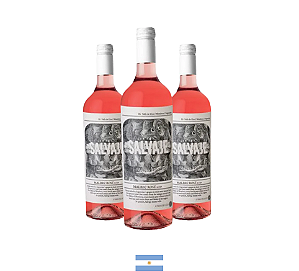 CASA DE UCO EL SALVAJE ROSÉ - CAIXA COM 3 un.