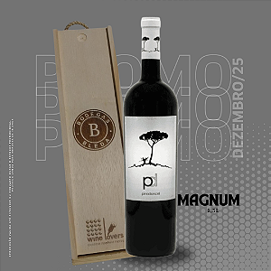 PINO DONCEL BLACK MAGNUM com caixa madeira de presente