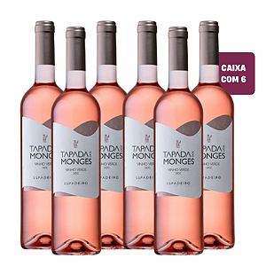 KIT TAPADA DOS MONGES ESPADEIRO ROSÉ COM 6