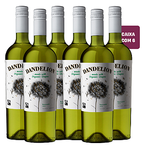 KIT DANDELION CHARDONNAY ORGÂNICO COM 6