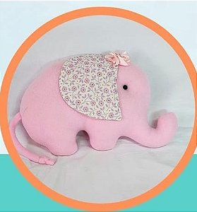 ALMOFADA ELEFANTE PEQUENO - HIPOALERGÊNICO - ARTESANAL