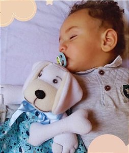 NANINHA CACHORRINHO COM OSSINHO - HIPOALERGÊNICO