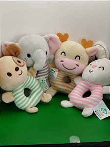 PELUCIA COM CHOCALHO