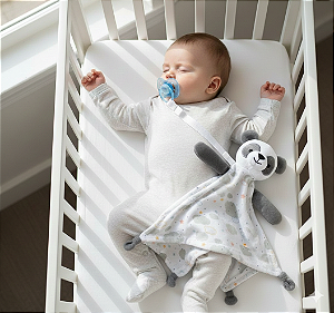 NANINHA PANDA COM PRENDEDOR DE CHUPETA BUBA