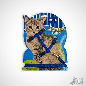 Peitoral para gatos Azul