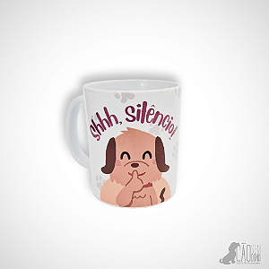 Caneca Shhh Silêncio