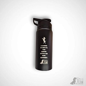Squeeze Preto Cão sem Dono 600ml