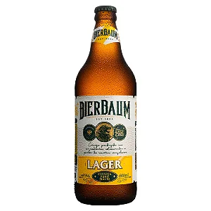 Cerveja Lager Bierbaum | Garrafa 600ml - Leve e Refrescante