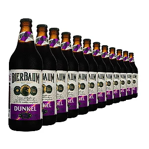 Caixa com 12 Cervejas Dunkel Escura Bierbaum 600ml | Artesanal