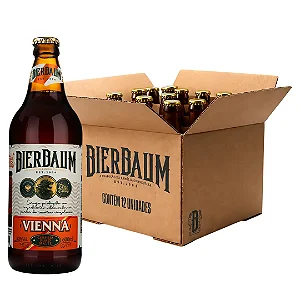 Caixa com 12 Cervejas Vienna Lager Bierbaum 600ml | Artesanal