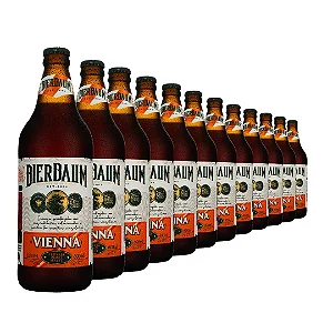 Caixa com 12 Cervejas Vienna Lager Bierbaum 600ml | Artesanal
