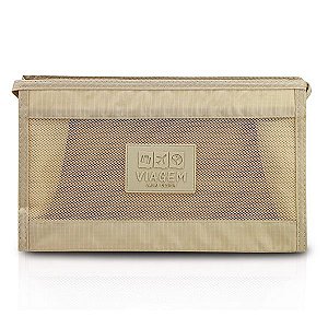 Necessaire com tela Jacki Design - Creme (ARH18611-BG)