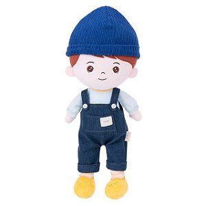 Boneco de Pelúcia Menino de Gorrinho