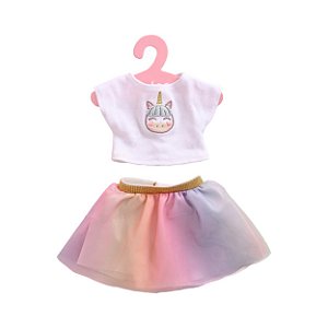 Roupa para Boneca Metoo Angela Fashion - Candy Unicórnio