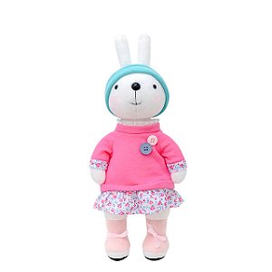 Pelúcia Metoo Coelha Rosa Original