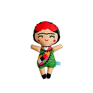 Boneca de Pano Fridinha (Frida Kahlo) - P