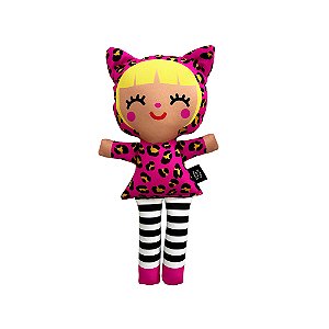 Boneca de Pano Gatinha Pink - P