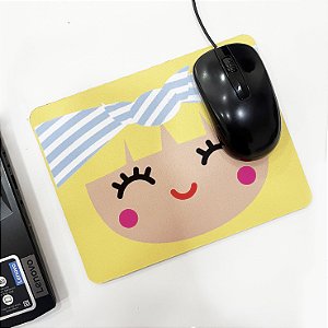 Mousepad Menina Loirinha