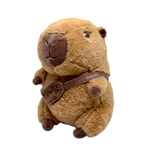 Pelúcia Capivara de Pochete - 20cm